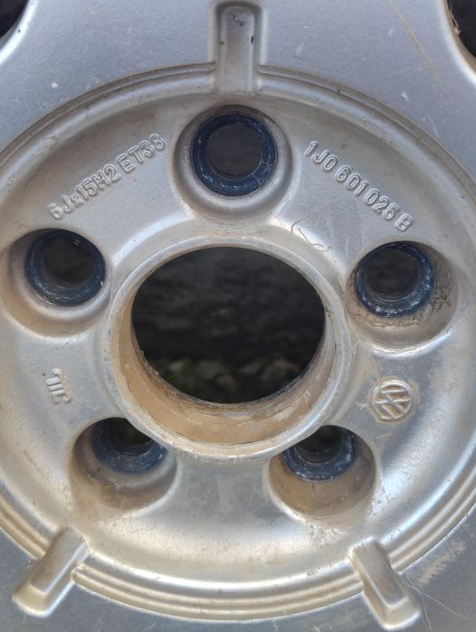 Оригинални джанти VW 15" 5 x 100 6J ET38