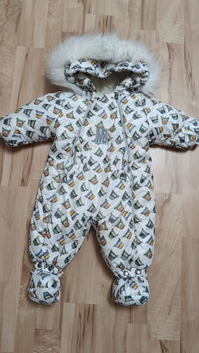 Детский зимний комбинезон  для новорожденных