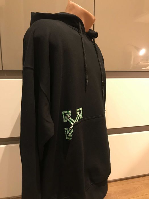 Off-White Remove Arrow Skate Fit Hoodie, уголемен, размер: S