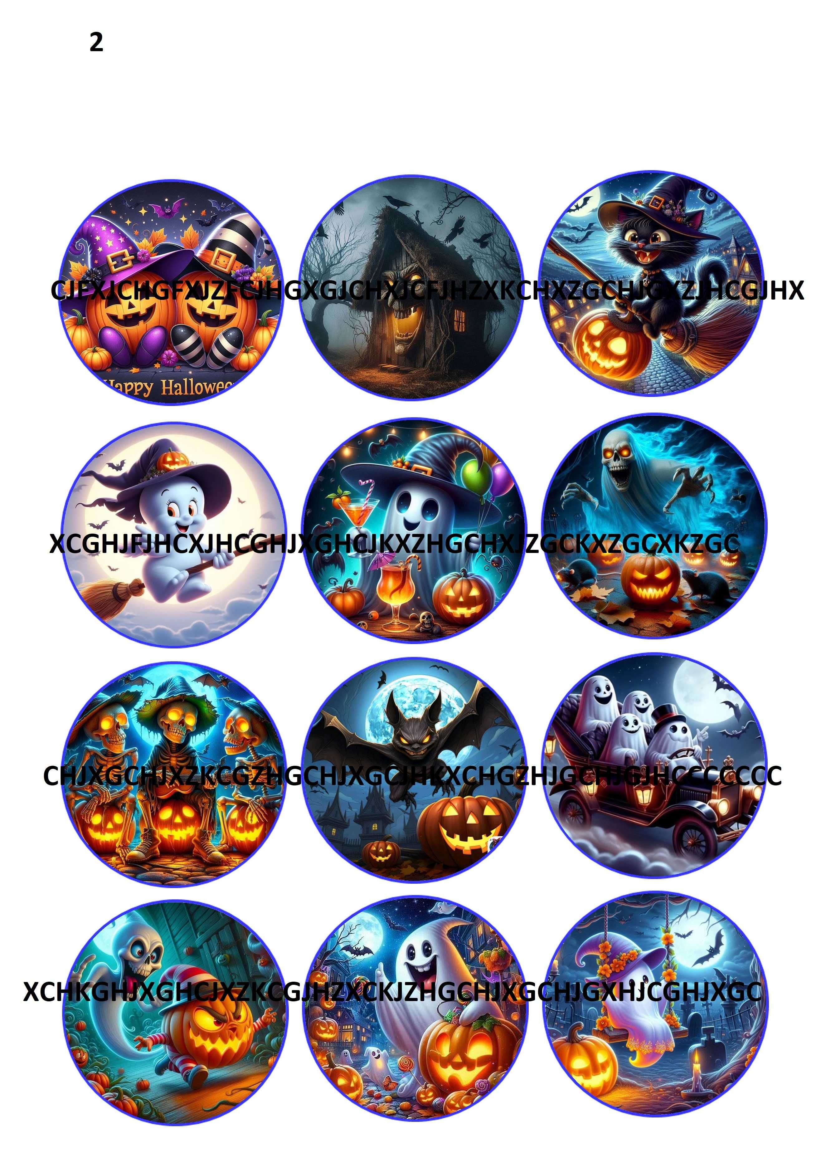 Принтове за торти, сладки, бисквитки, за Halloween и други