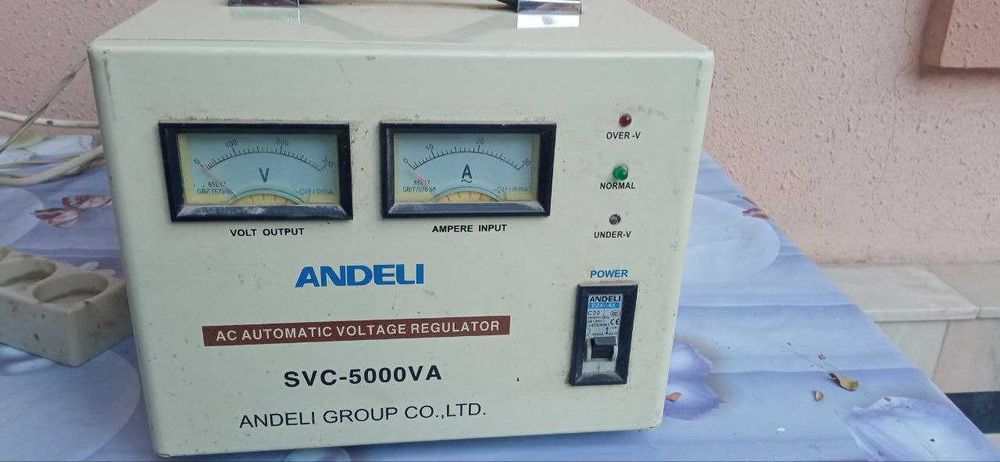 Стабилизатор "ANDELI  SVC"-5000 VA 5 Киловатный