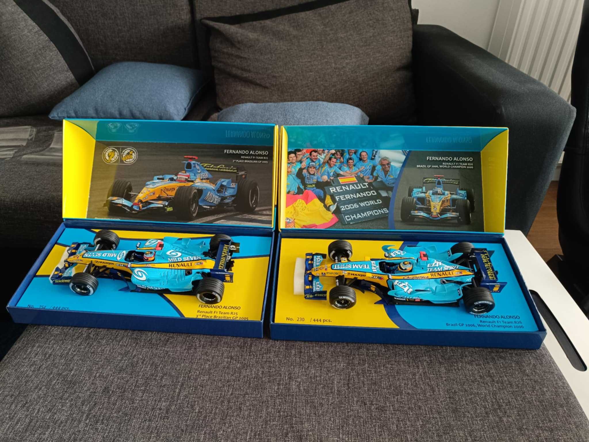 Machete F1 Formula 1 Minichamps, Red Bull, Renault, Aston Martin ,Haas