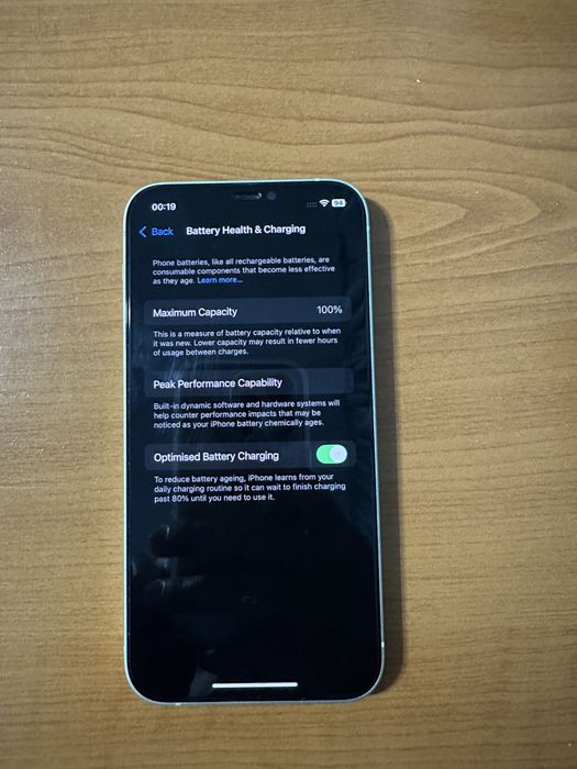 Iphone 12 64gb green, baterie-100%