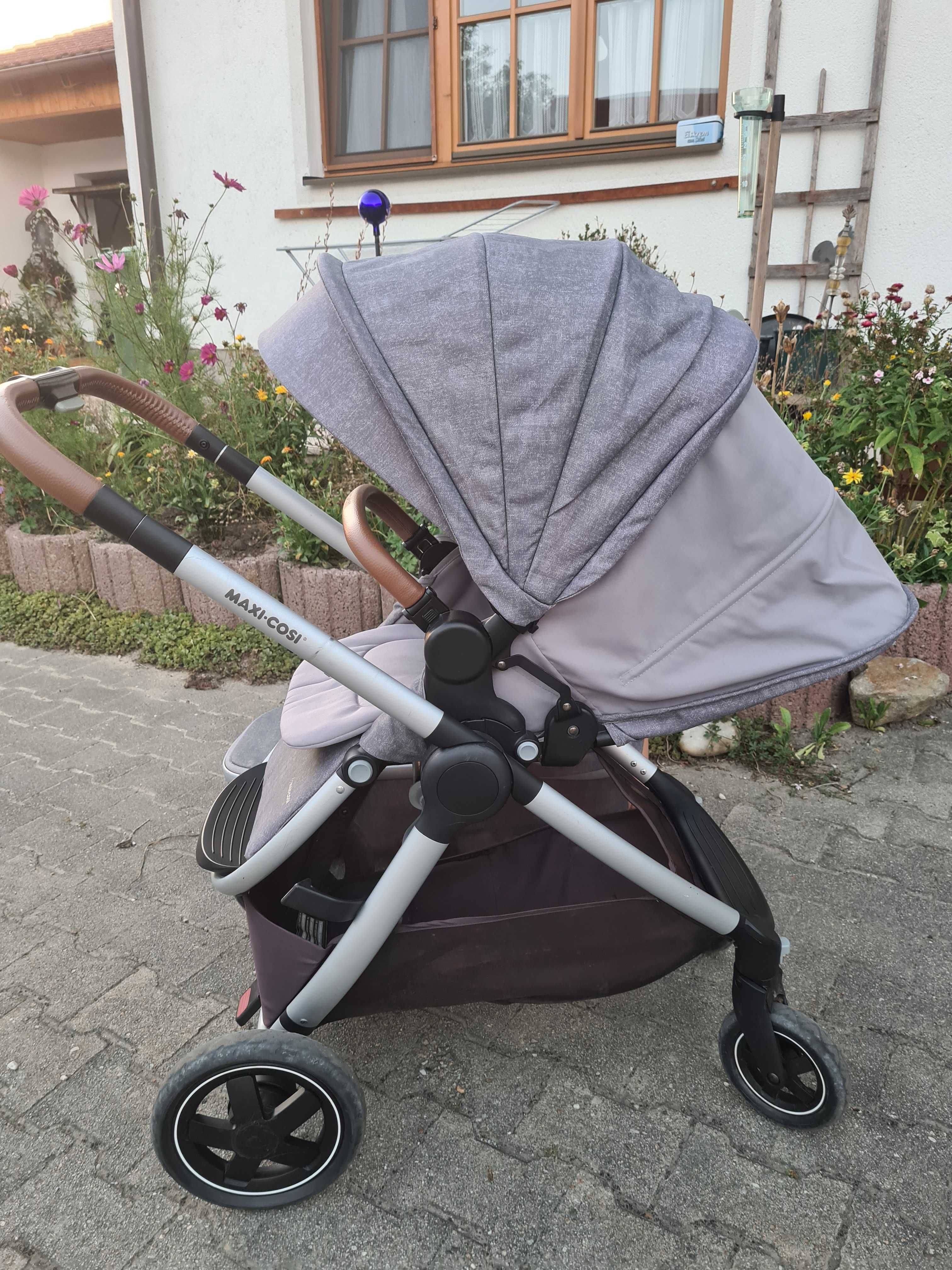 Carucior Maxi-Cosi Adorra Nomad gri 2 in 1