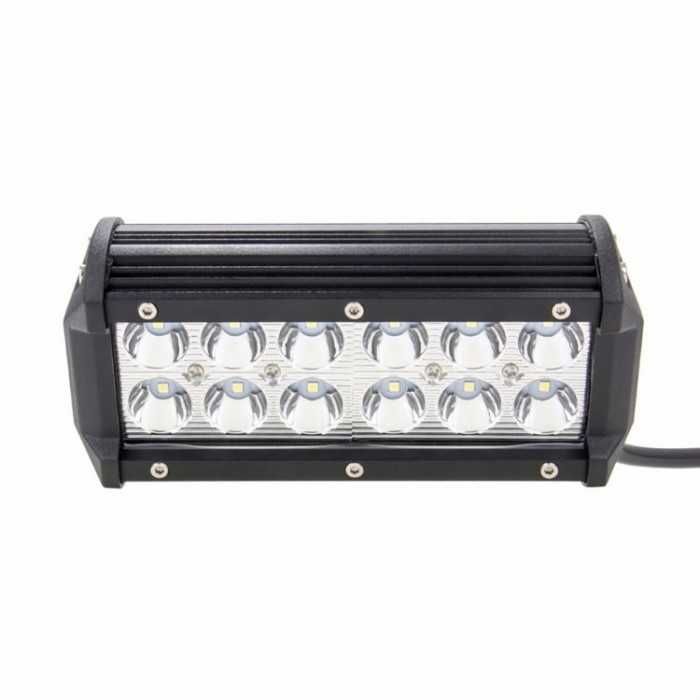 Led Bar Automat, 12 диода, 12 - 30V, 16см, 36W, Черен