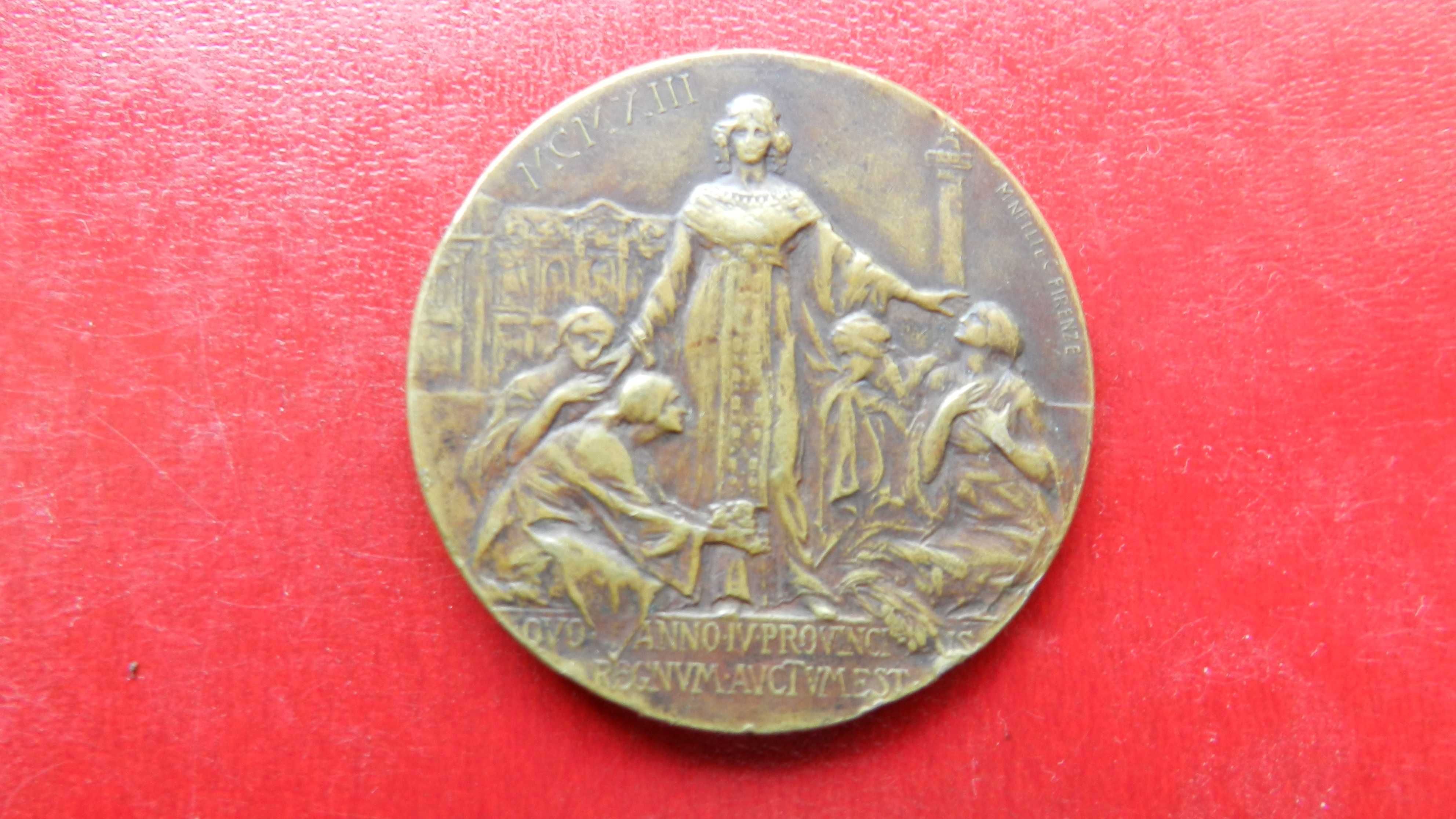 medalie Carol I 1913 si Elisaveta - Cadrilaterul , frumoasa