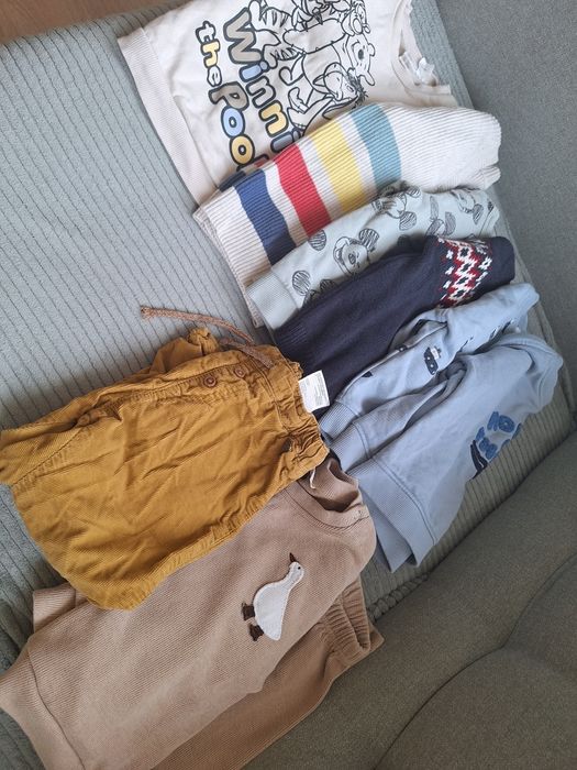 Лот 86-92 есен-зима момче H&M