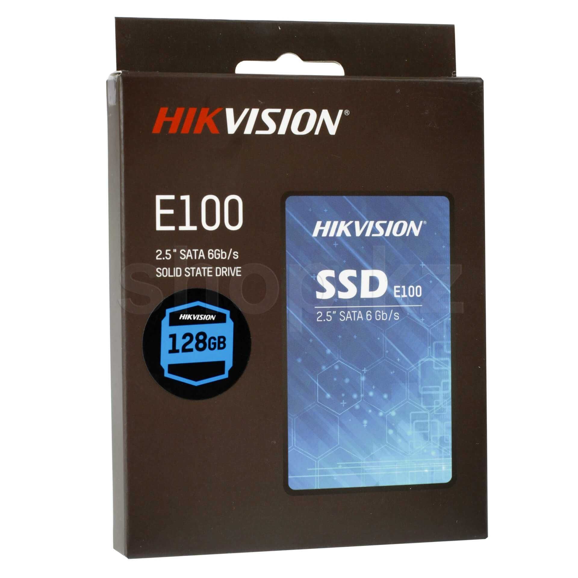 Новый SSD накопитель 128GB Hikvision HS-SSD-E100, 2.5", SATA III