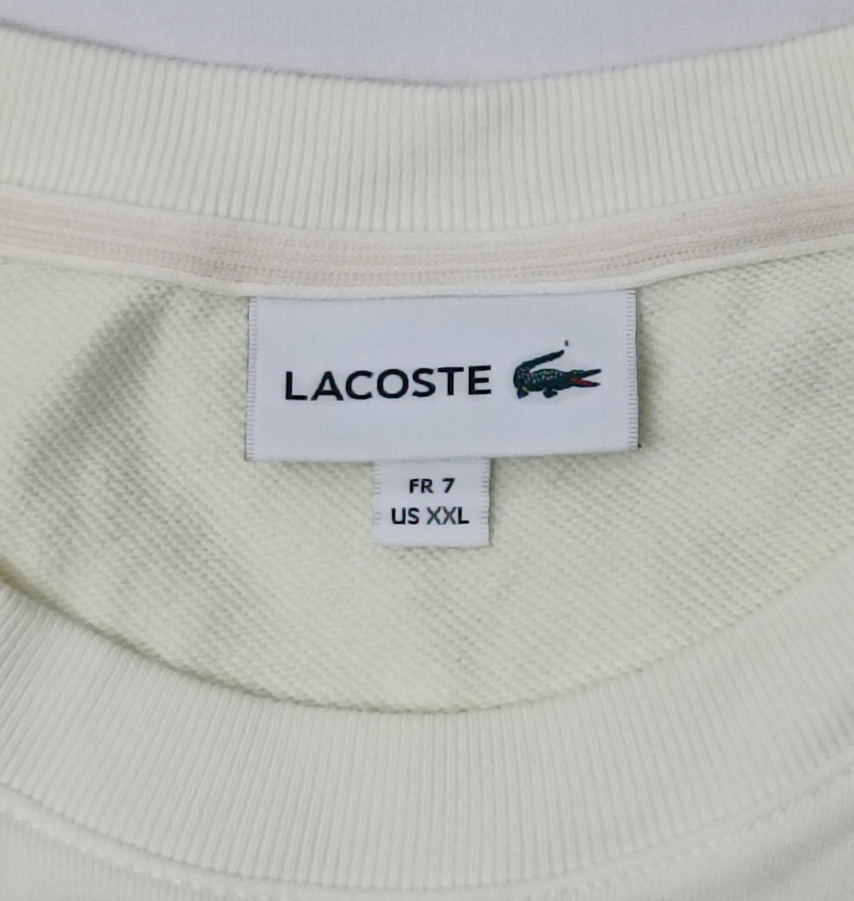 Lacoste Embroidered Sweatshirt оригинално горнище 2XL памучен суичър