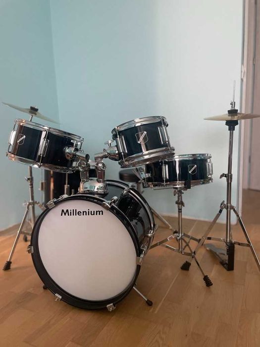 Set de tobe Millenium Focus Junior – ideal pentru copii (4–7 ani)