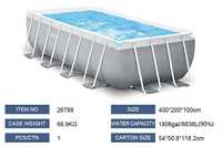 INTEX бассейн каркасный BASEYN стойка бассейн  400×200×100