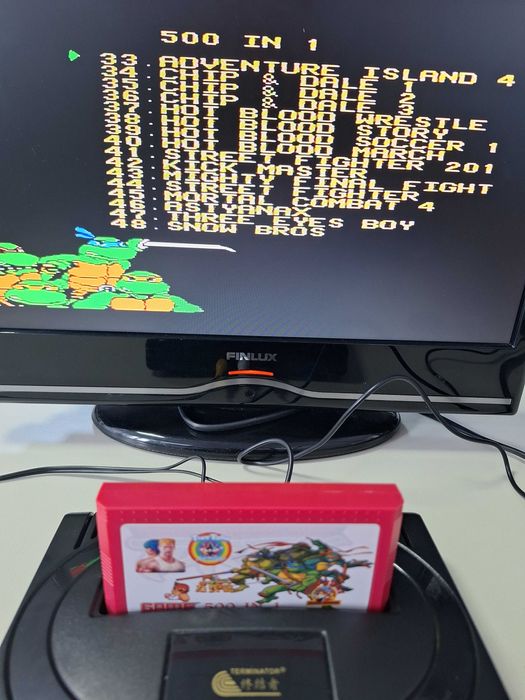 500 jocuri caseta discheta clasica cu jocuri pentru consola TV