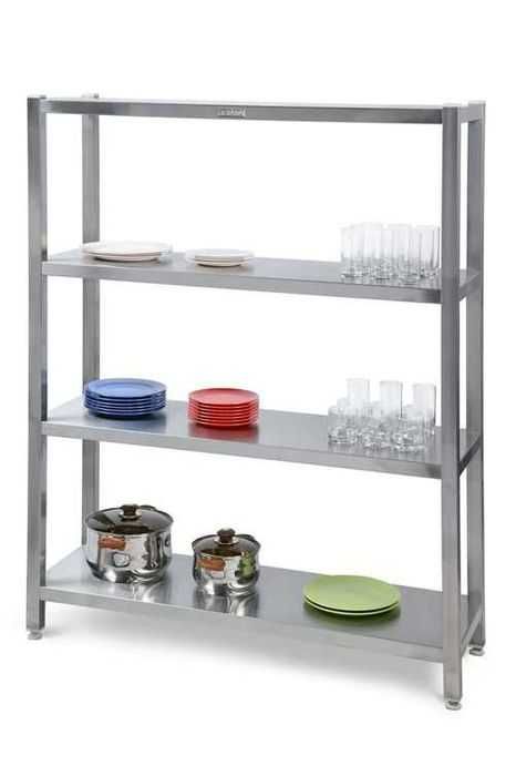 Пристенный стол нержавейка Premier