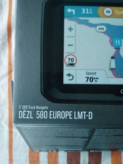GPS Garmin DEZL 580