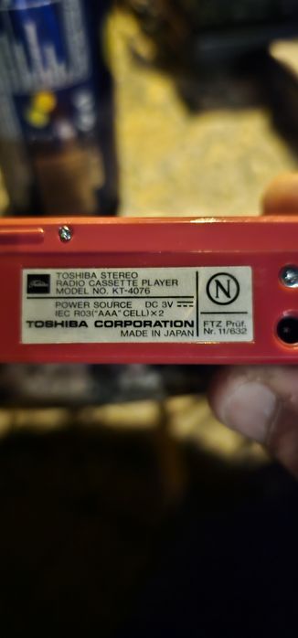 Walkman toshiba kt 4076 toshiba nu porneste