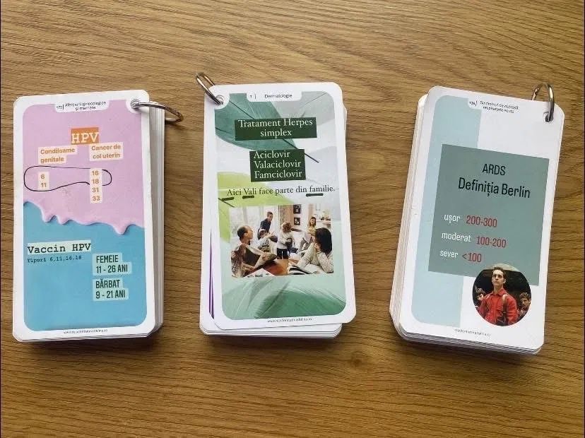 Vand flashcard-uri Rezidentiat Madalina,Smartysh, planse Logia