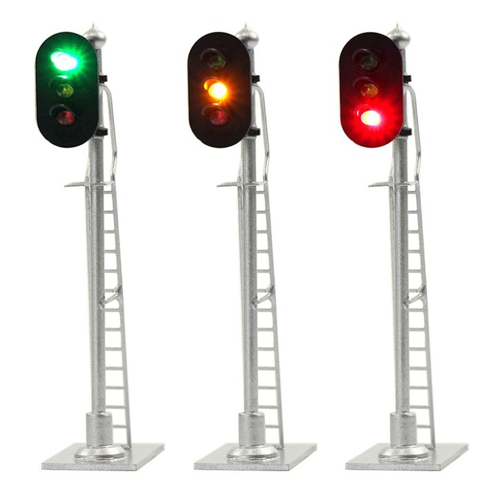Semnale luminoase CFR/Semafoare, macheta trenulețe electrice HO 1:87