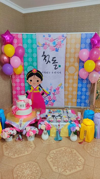 Утренний столик - 1 годик