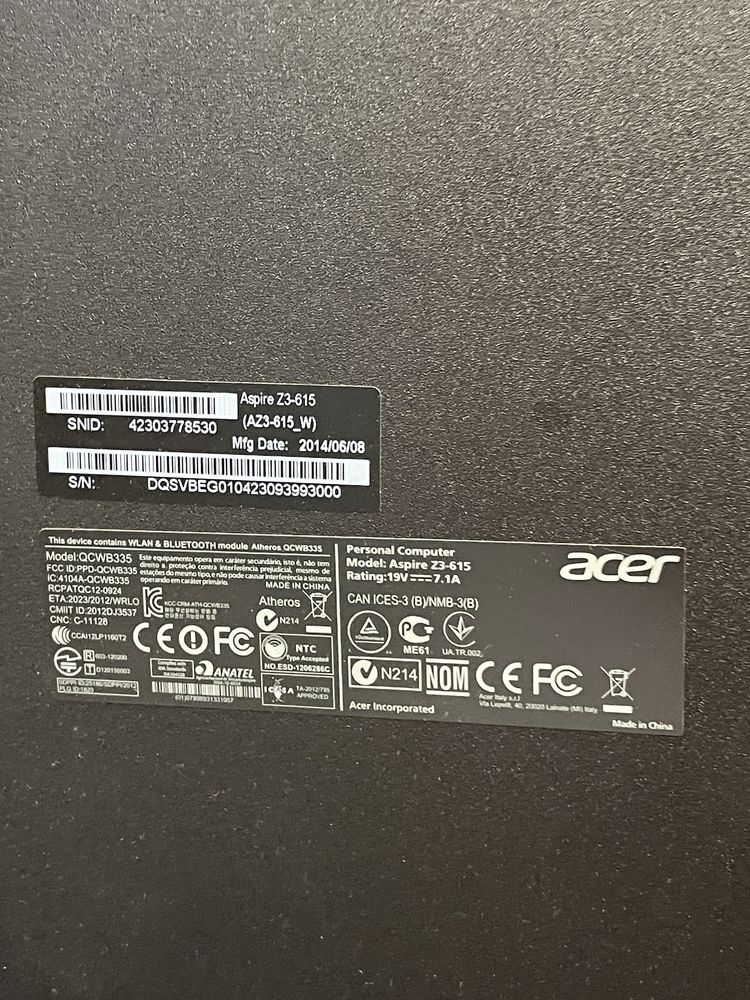 Acer - All in one