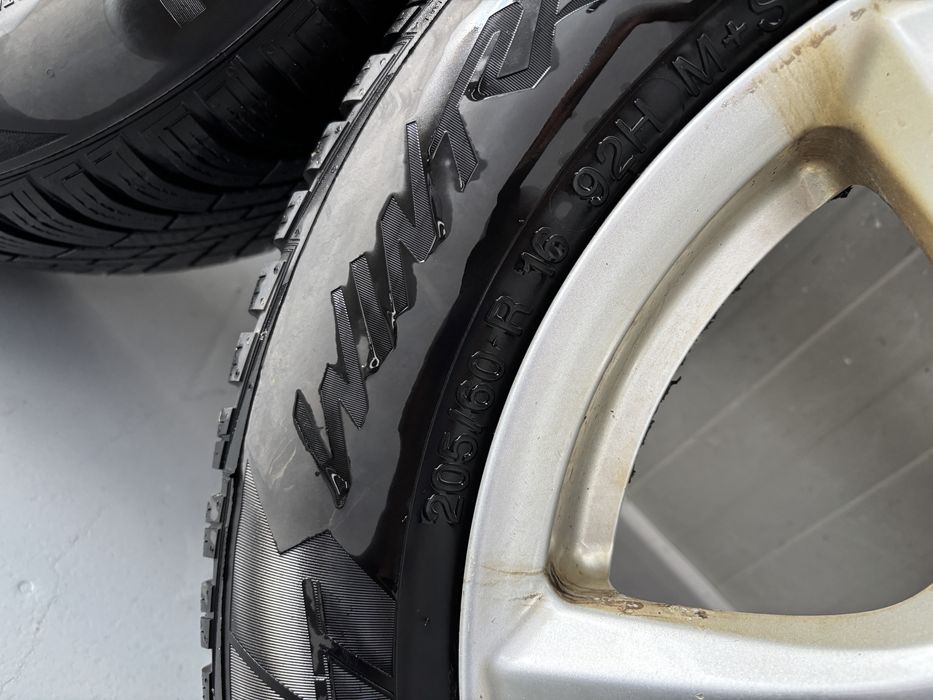 Лети Джанти Renault 16*4х100*60.1*6.5J*ET45* + ЗИМНИ ГУМИ 205/60/16