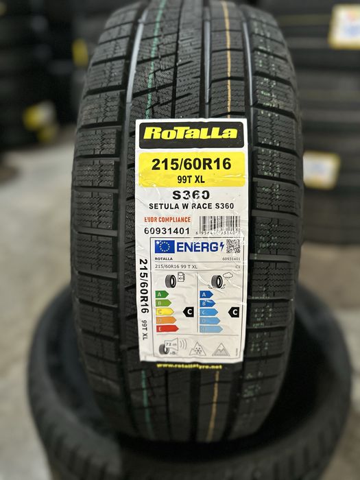 Нови Зимни Гуми ROTALLA SETULA S360 215/60R16 99T XL НОВ DOT 2156016