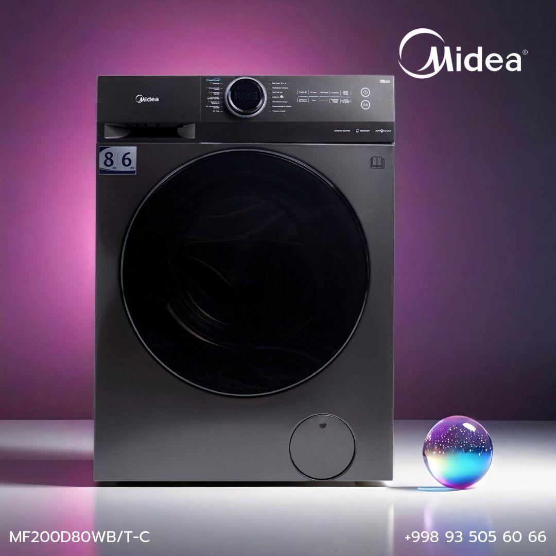 Стиральные машины Midea от 6 до 8 кг