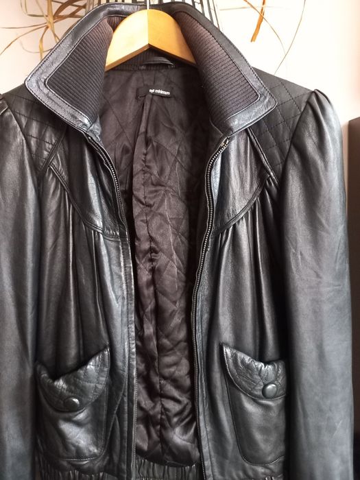 Естествена кожа дамски якета