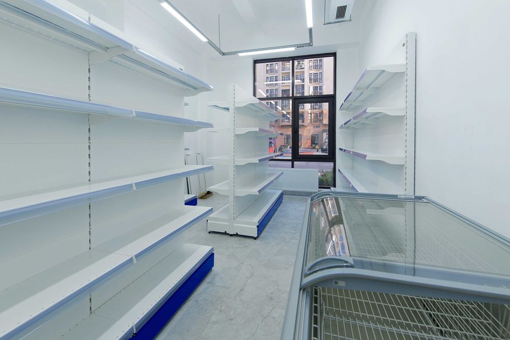 Prefabrik tokchalar. Торговые стеллажи из металла