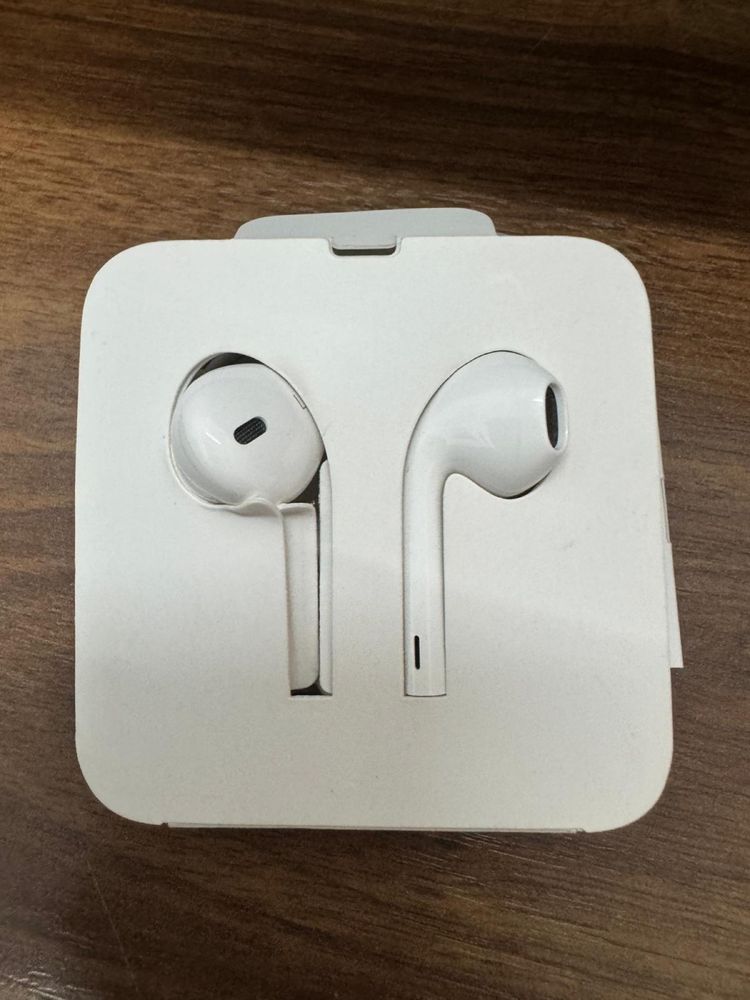 Casti cu microfon Apple EarPods, Lightning, White