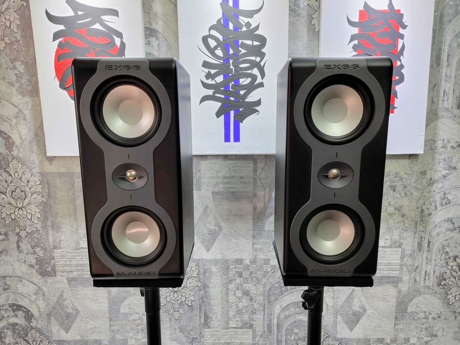 M-Audio EX66 — активные студийные мониторы (пара), отличное состояние.