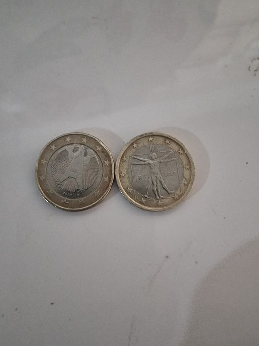 Monezi 1 euro 2002 de colecție