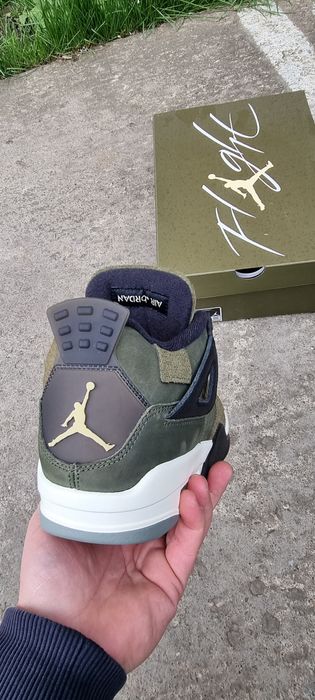 Nike jordan 4 olive