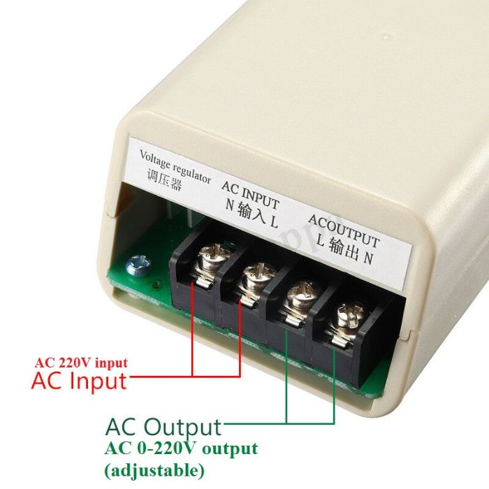 Variator tensiune regulator turatie pentru motor 4KW/220V. Nou ambalat