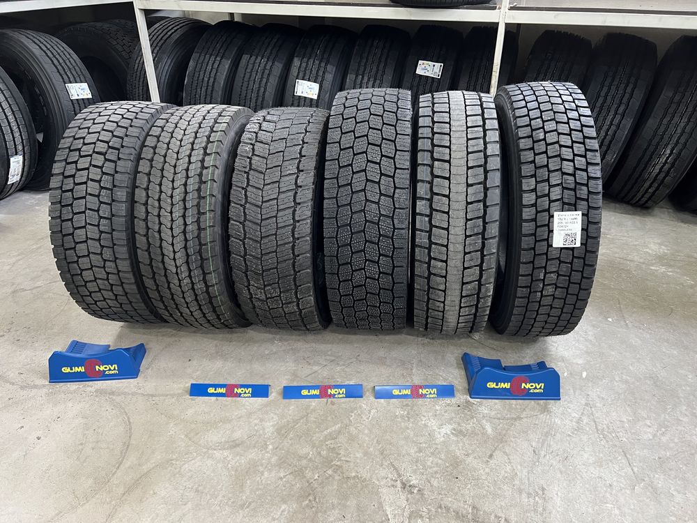 Нови гуми за влекач 315/70r22.5 - диференциални и предни гуми