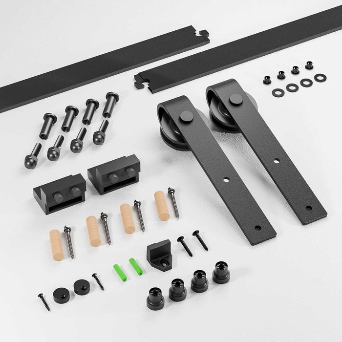 Sistem Glisant pentru Ușă Tip Barn Door, 201 cm, NOU, Factura