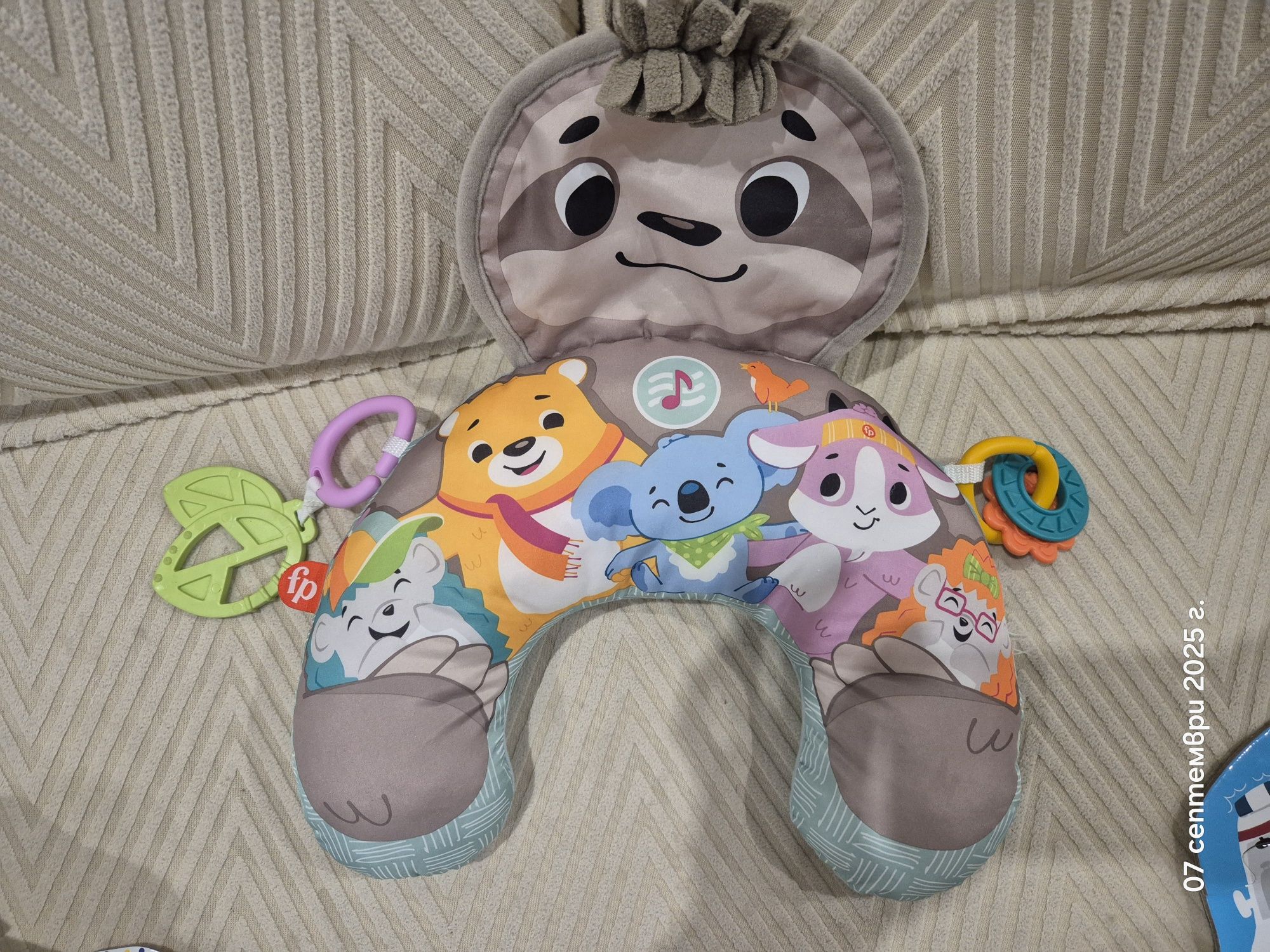 Музикална вибрираща възглавница Fisher Price