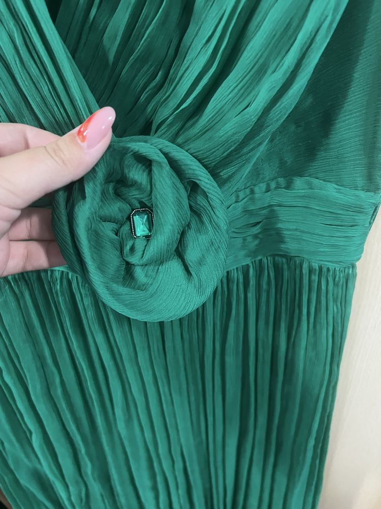 Rochie verde pentru ocazii