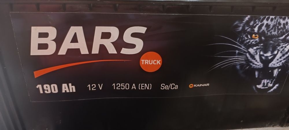 Продам аккумуляторы BARS 6СТ-190 Truck, 190 А·ч