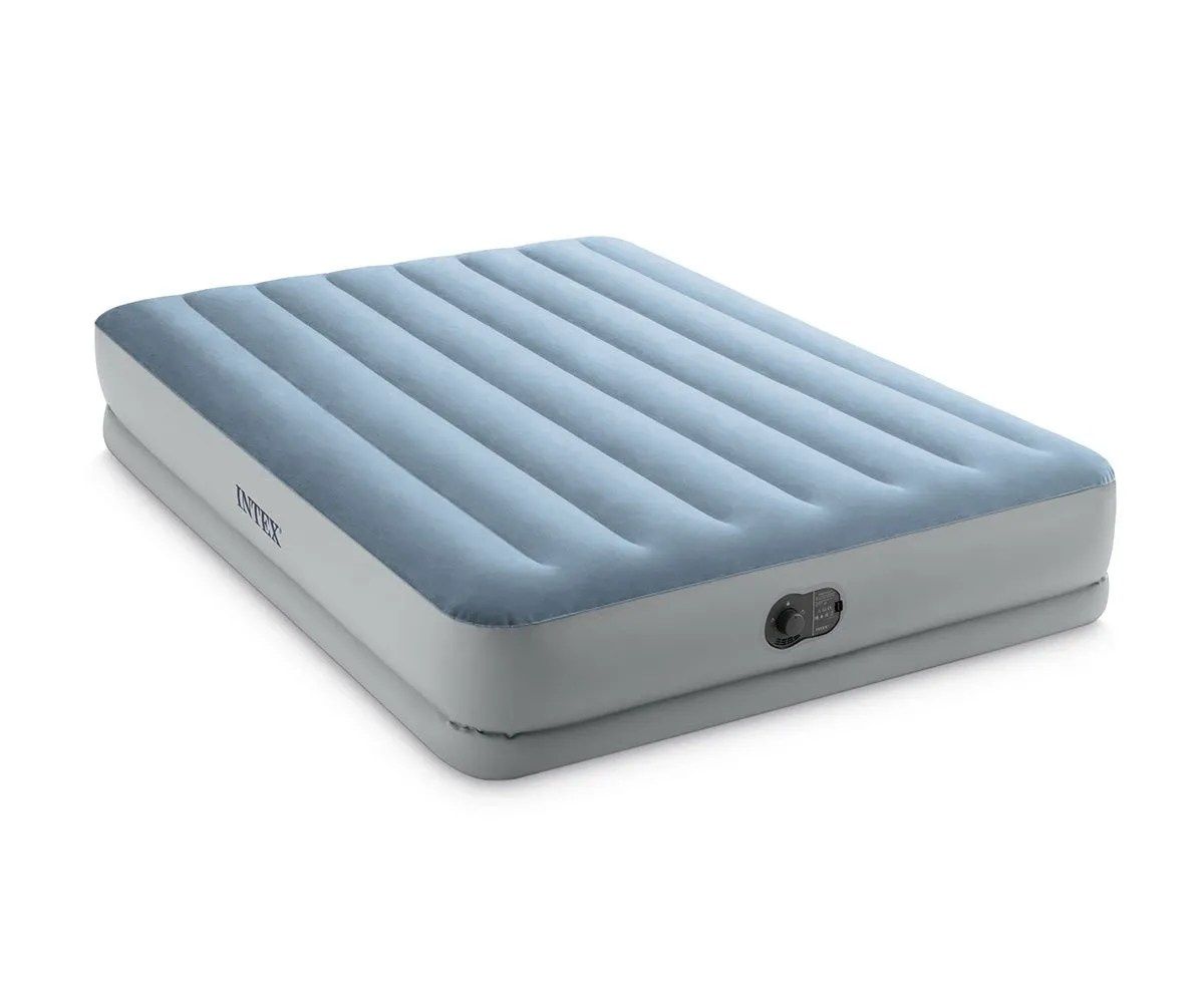 Надуваем матрак Intex Queen Dura-Beam Plus, USB