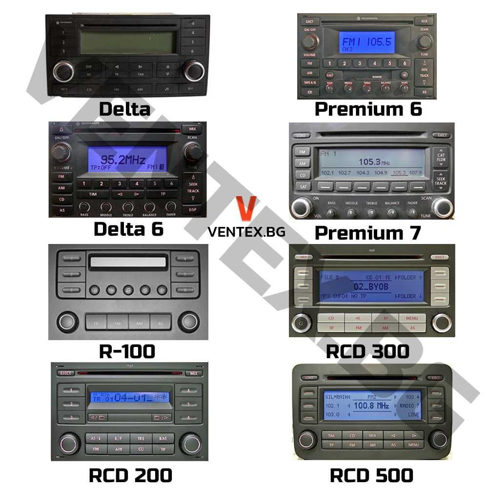 Bluetooth модул за VW Golf 5, Passat B6, Touran, Tiguan Touareg - WEFA