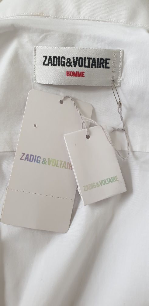 Zadig & Voltaire Par Slim Fit  Stretch / М НОВО! ОРИГИНАЛ! Мъжка Риза!