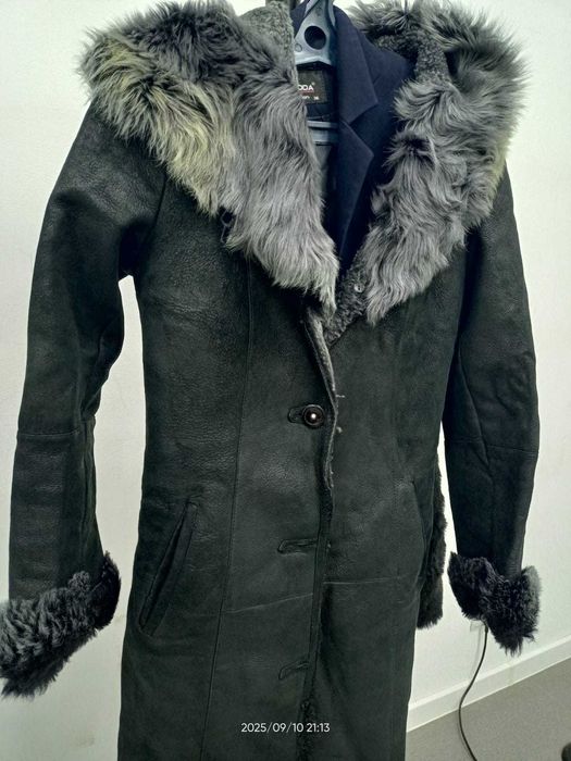 Продам дубленку, длинная