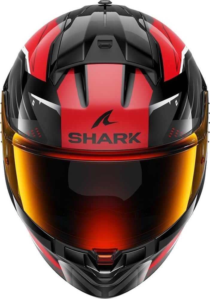 ТОП ЦЕНА мото  Каска SHARK RIDILL 2 BERSEK GLOSS, вградени очила NEW