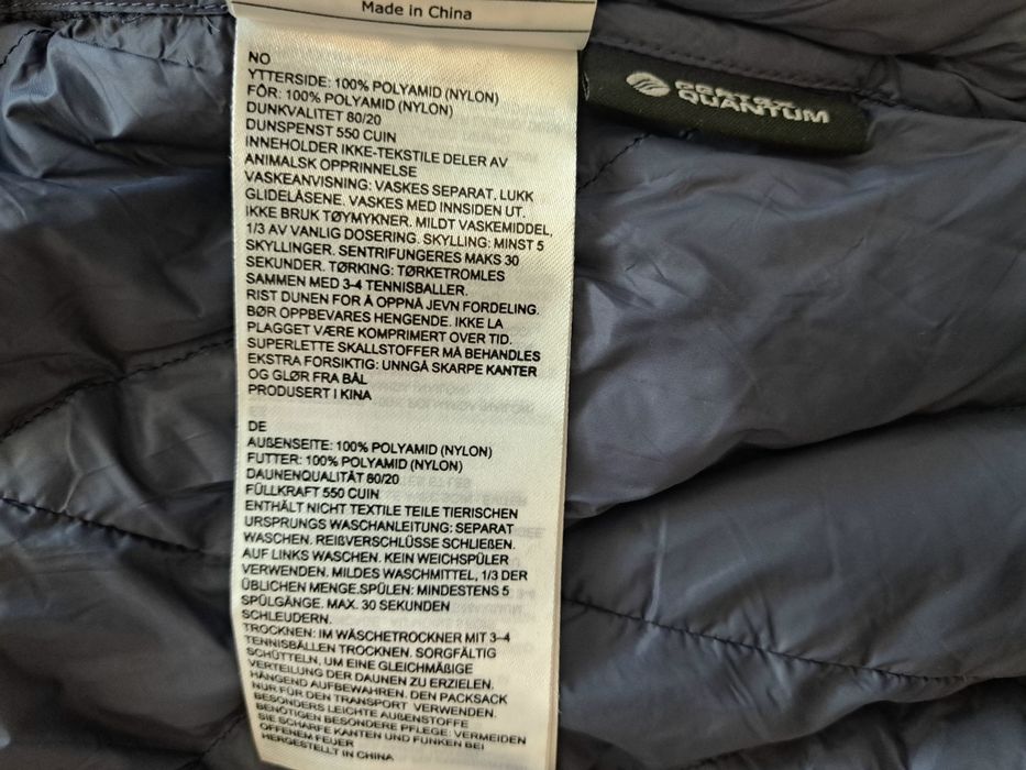 Bergans-Ориг.Дамско пухено яке