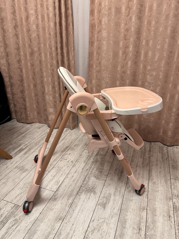 Стол за хранене Peg Perego розово злато