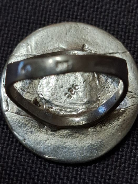 Vind inel argint bvlgari