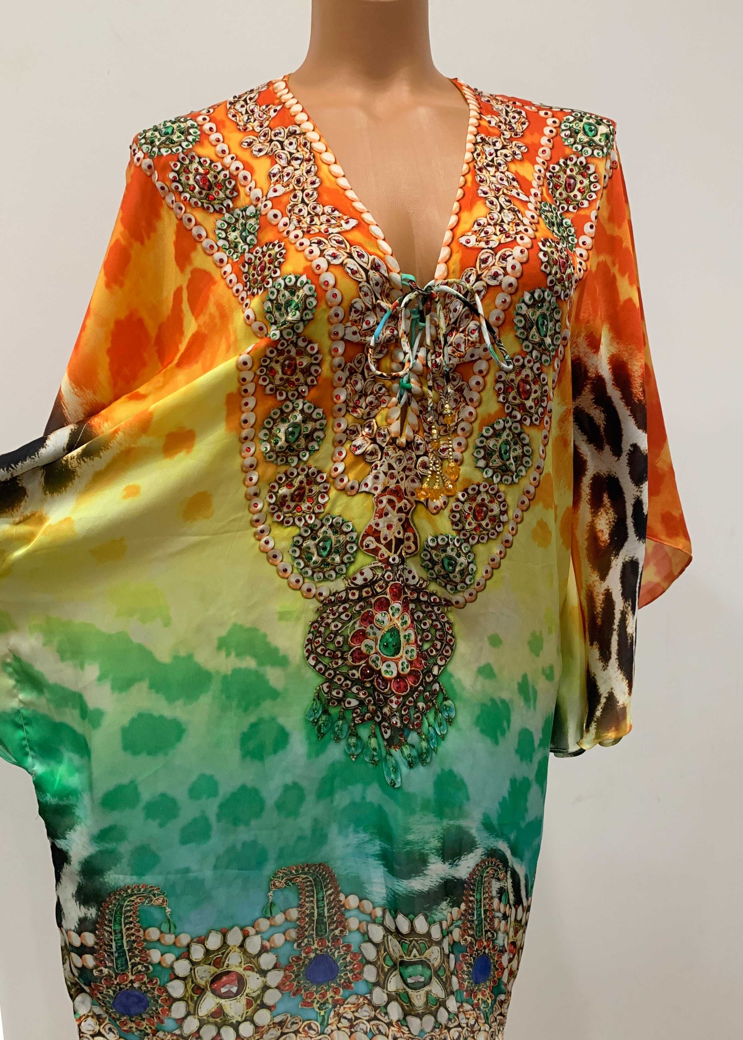 Rochie/Kaftan Akaru L cu cristale