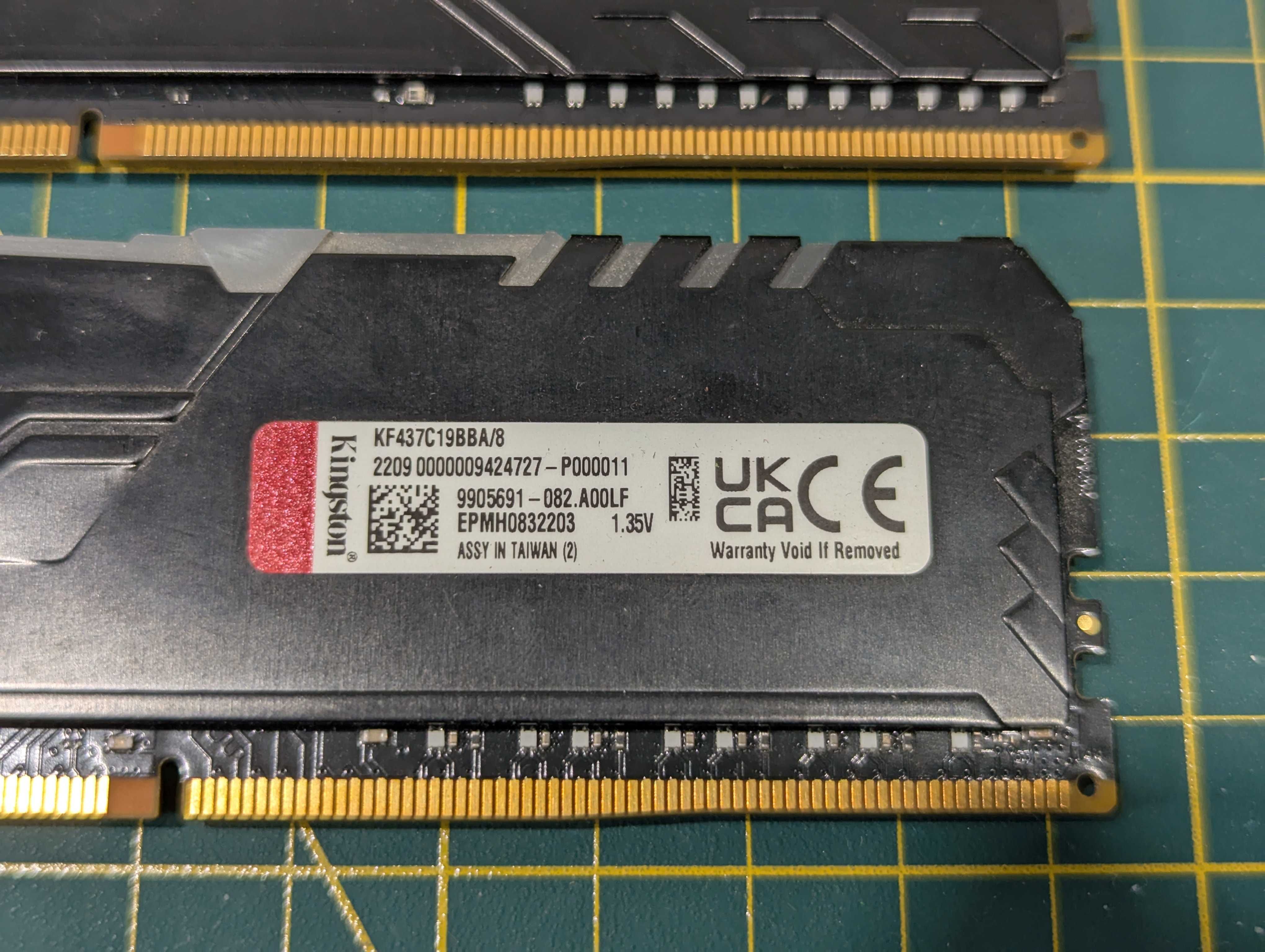 Оперативная память DDR4‑3733  2*8Гб RGB