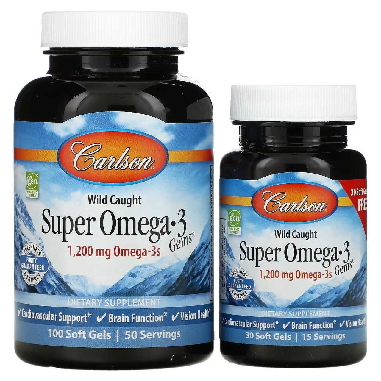 Carlson Super Omega-3, карлсон омега-3, karlson рыбий жир
