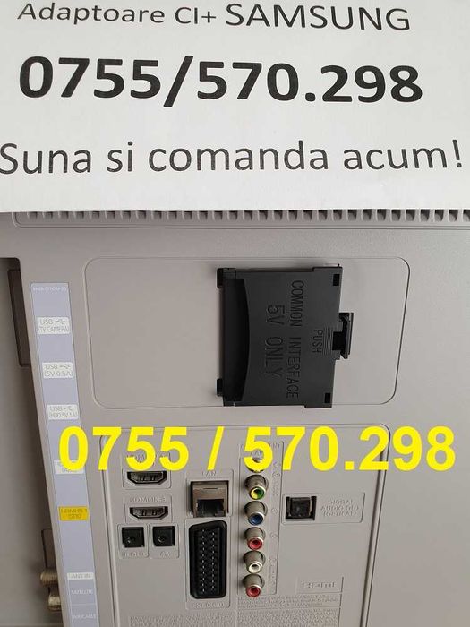 Common Interface 5V 68pini teelvizor Samsung Original CI+ TV Smartcard